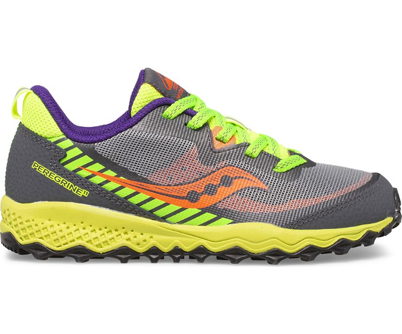 AW21 Saucony Peregrine 11 Shield Vizipro Junior Trail Running Shoes 