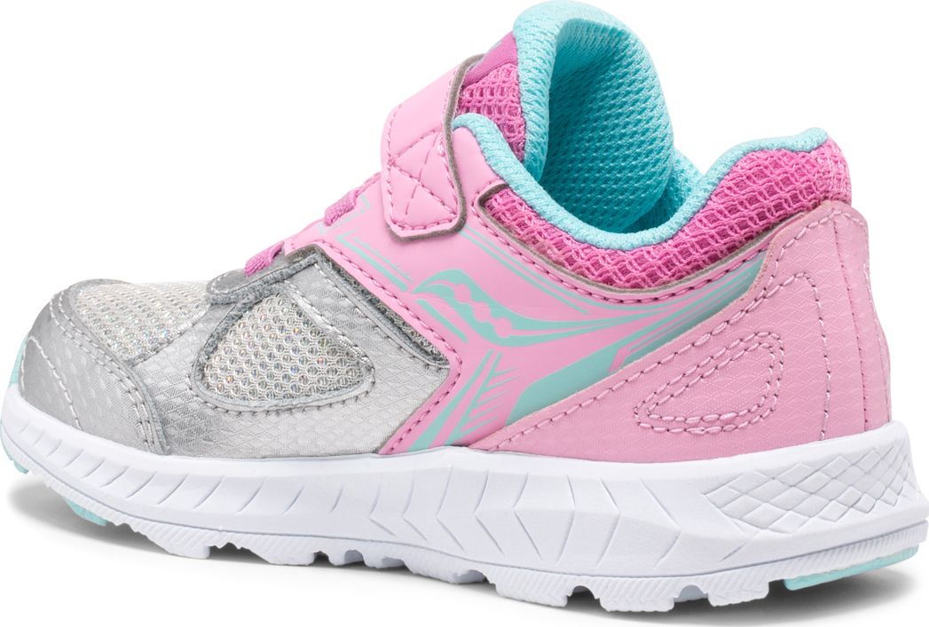 Cohesion 14 A/C Jr. Sneaker, Pink | Silver, dynamic 3