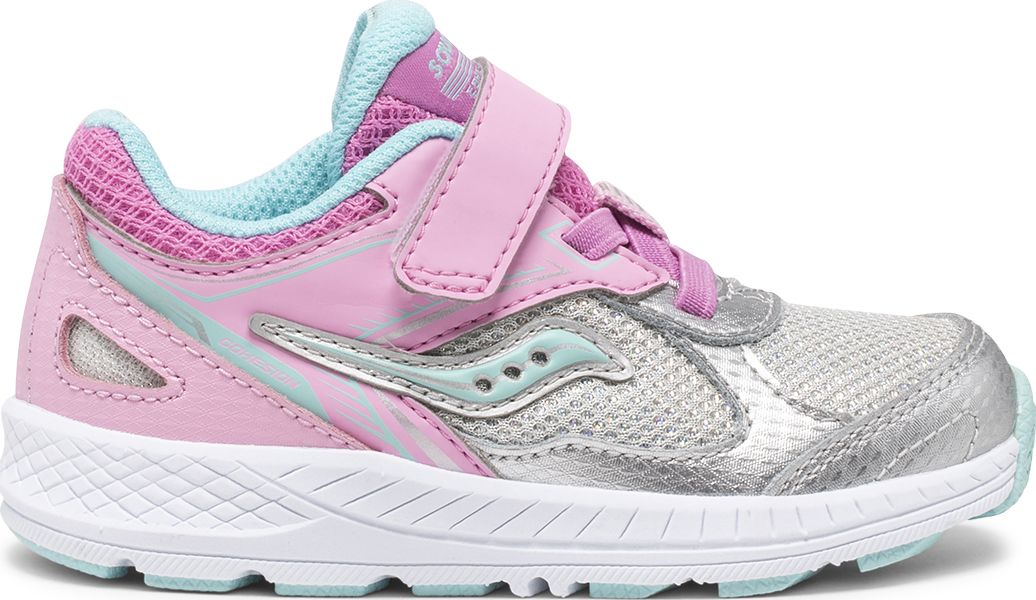Cohesion 14 A/C Jr. Sneaker, Pink | Silver, dynamic 1