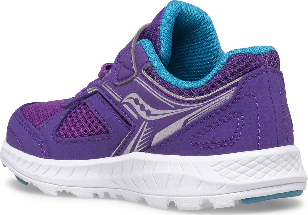Cohesion 14 A/C Jr. Sneaker, Purple | Turq, dynamic 3