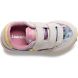 Baby Jazz Hook & Loop Sneaker, White | Pink Multi, dynamic 5