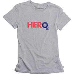Hero T-Shirt, Light Grey Heather, dynamic