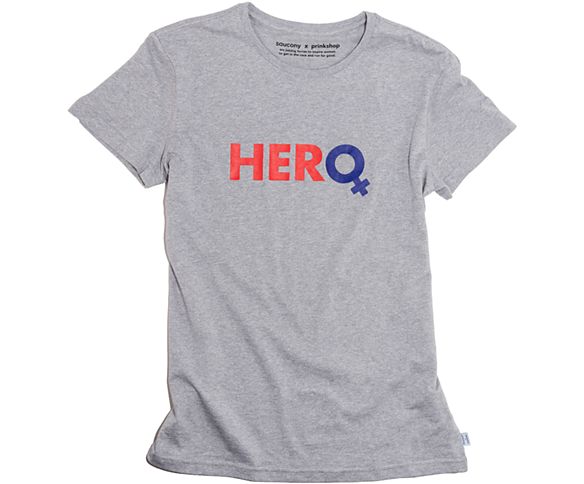 Hero T-Shirt, Light Grey Heather, dynamic