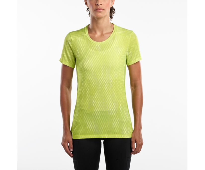 Freedom Short Sleeve, Lime Punch Print, dynamic