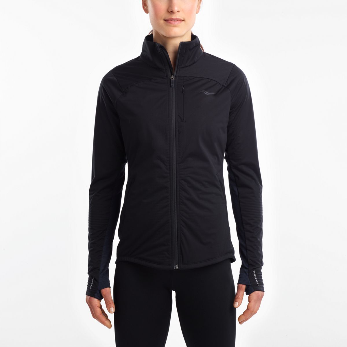 saucony running jacket women's