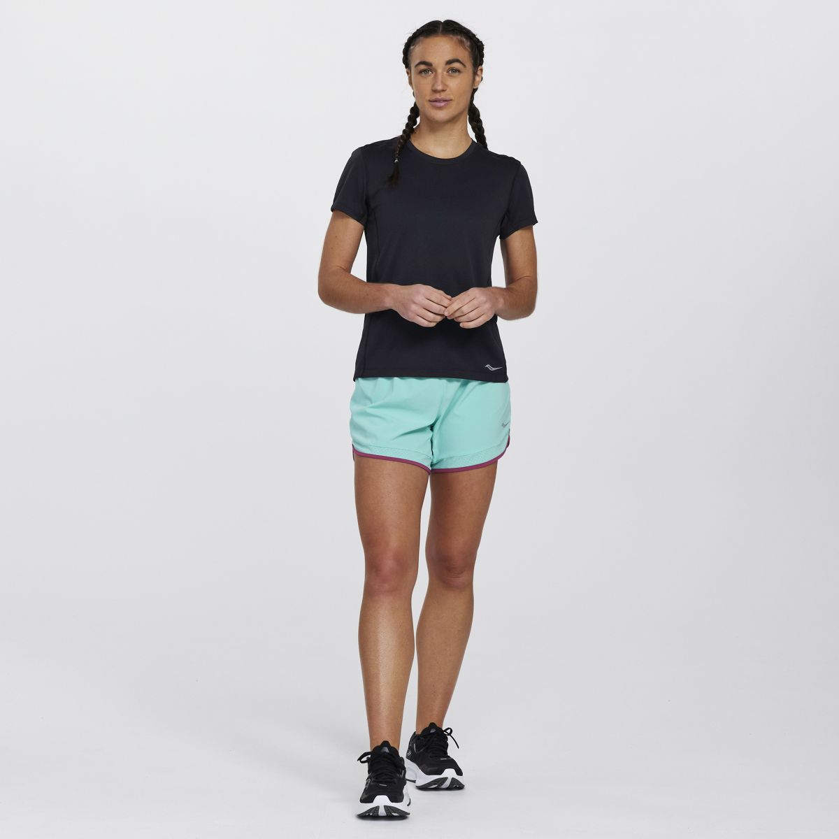 Outpace 5" Short, Cool Mint, dynamic 4