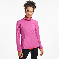 Sunday Pocket Top, Purple Orchid Heather, dynamic