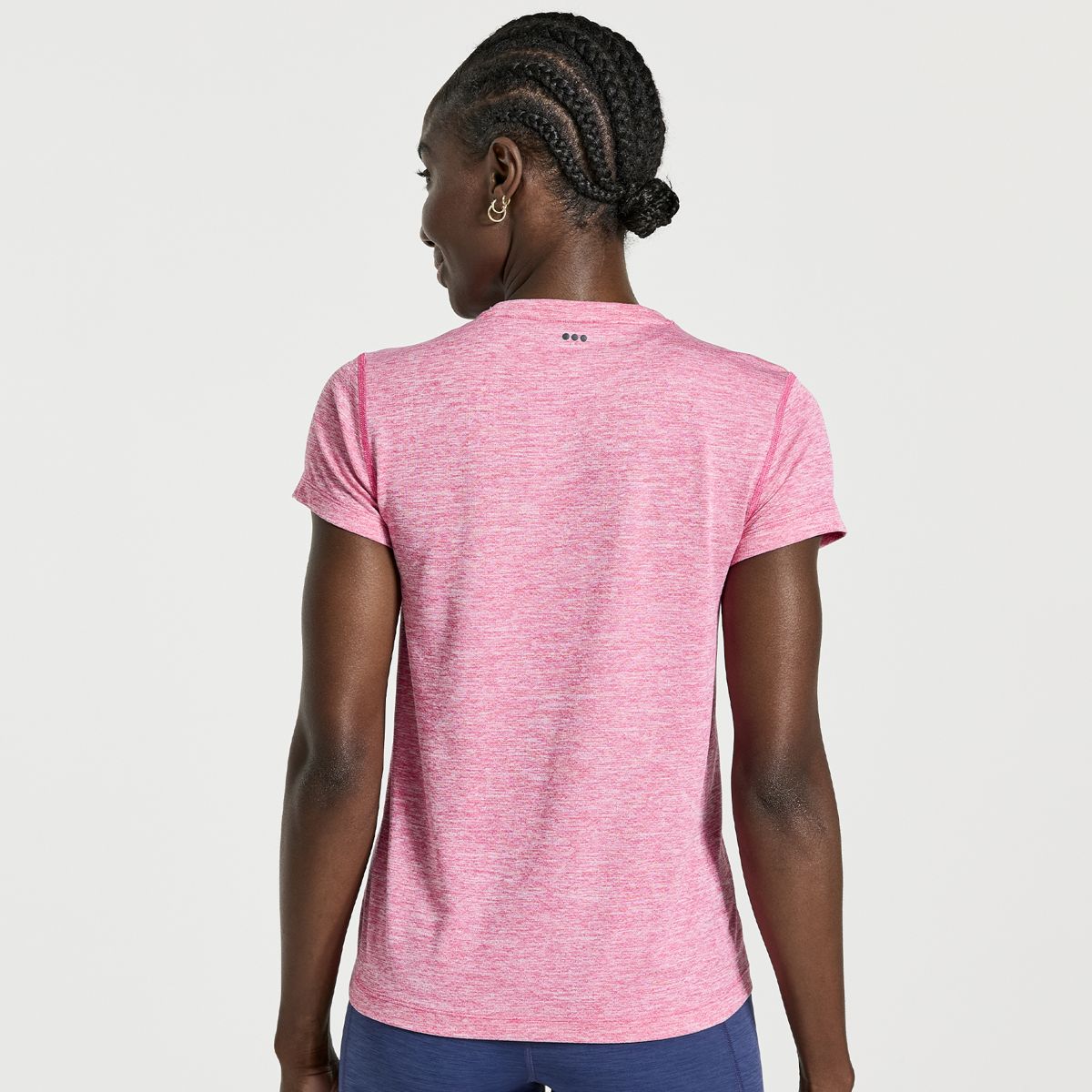 Stopwatch Short Sleeve, Flame Quartz Heather, dynamic 2