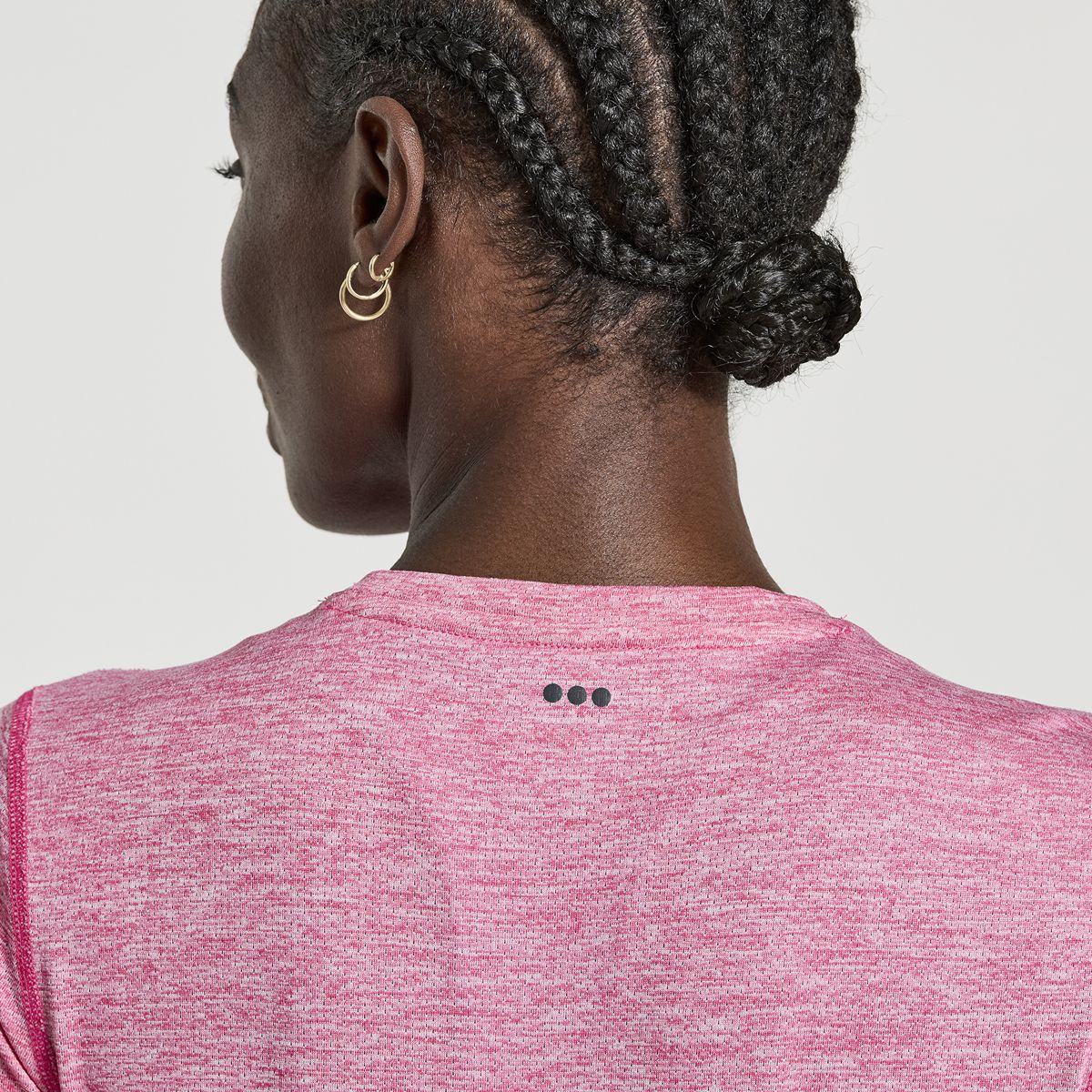 Stopwatch Short Sleeve, Flame Quartz Heather, dynamic 4