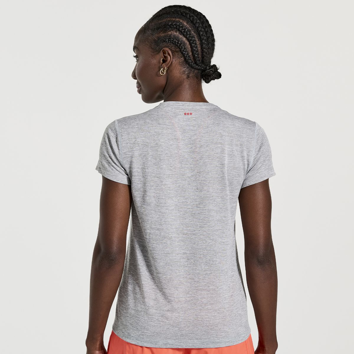 Stopwatch Short Sleeve, Light Grey Heather, dynamic 2