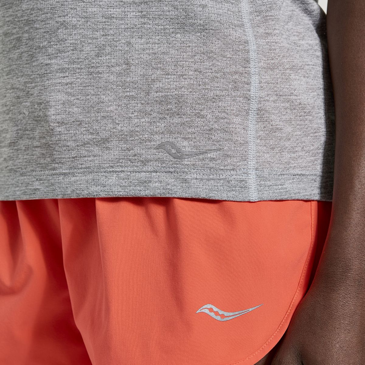 Stopwatch Short Sleeve, Light Grey Heather, dynamic 3