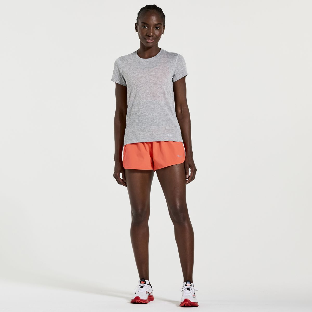 Stopwatch Short Sleeve, Light Grey Heather, dynamic 5