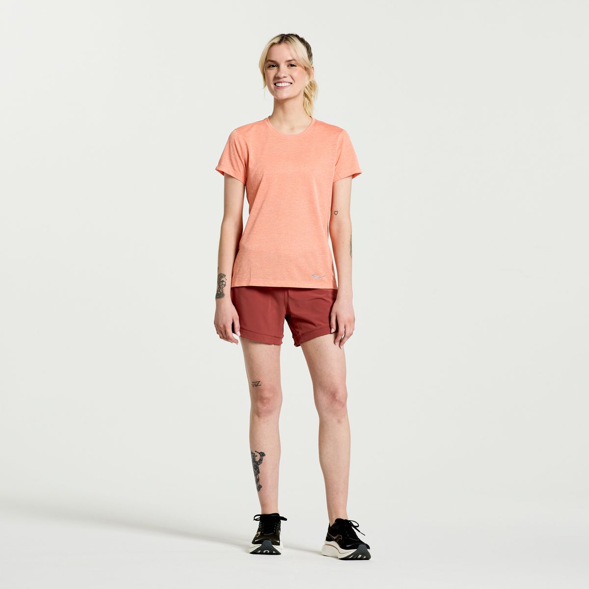 Stopwatch Short Sleeve, Zenith Heather, dynamic 3