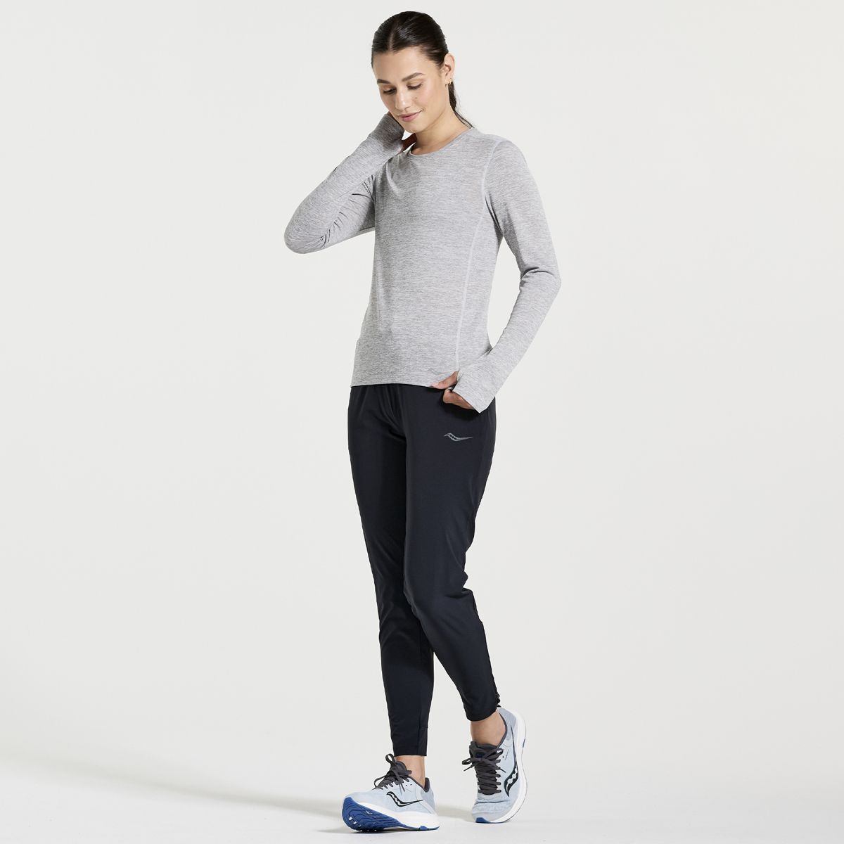 Stopwatch Long Sleeve, Light Grey Heather, dynamic 6