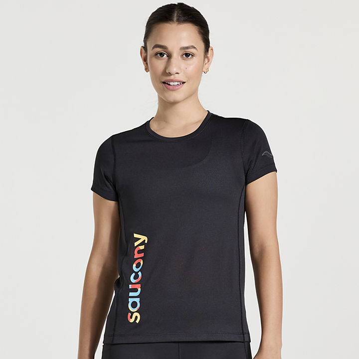 Stopwatch Graphic Short Sleeve, Black Graphic, dynamic