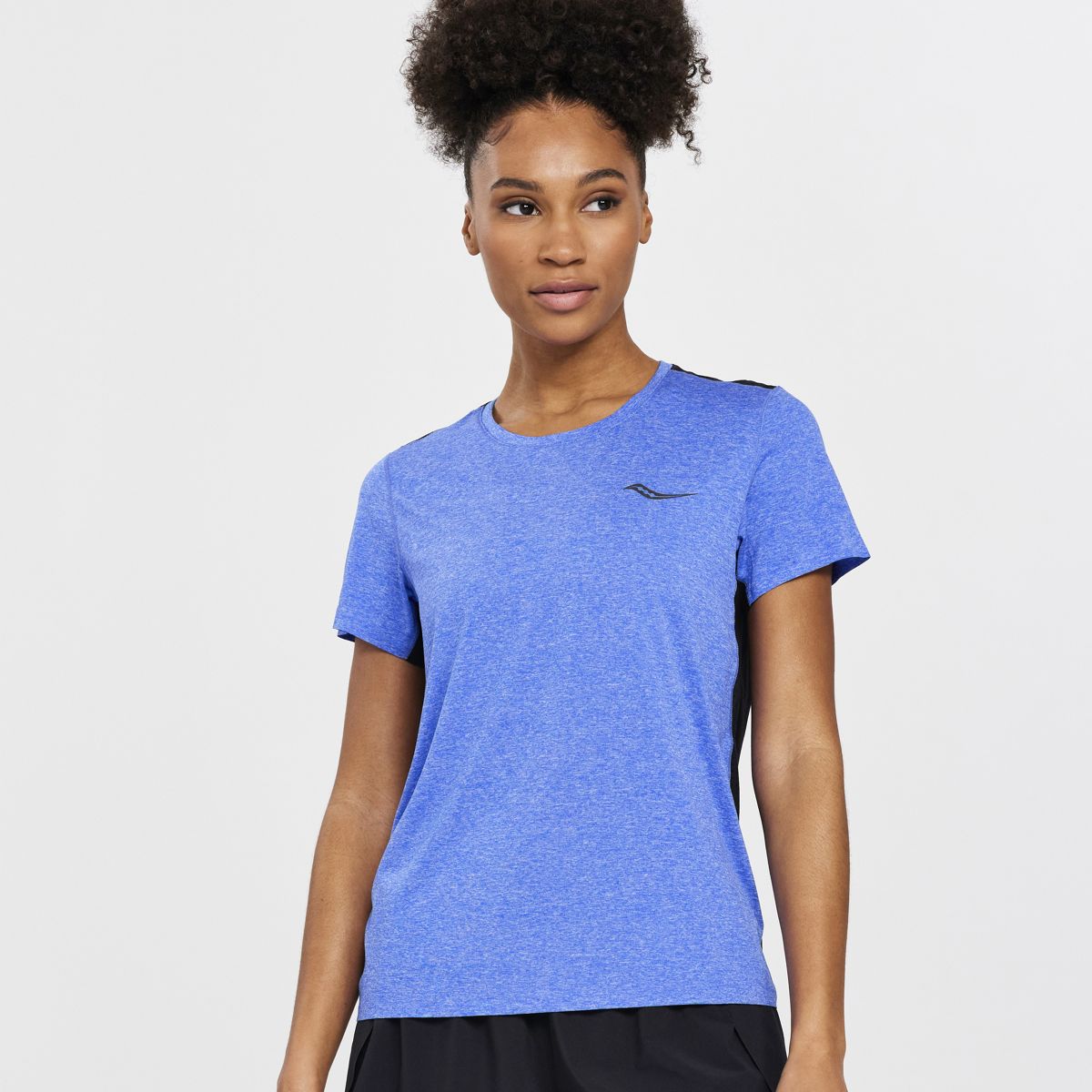 Saucony t shirts womens hot sale blue