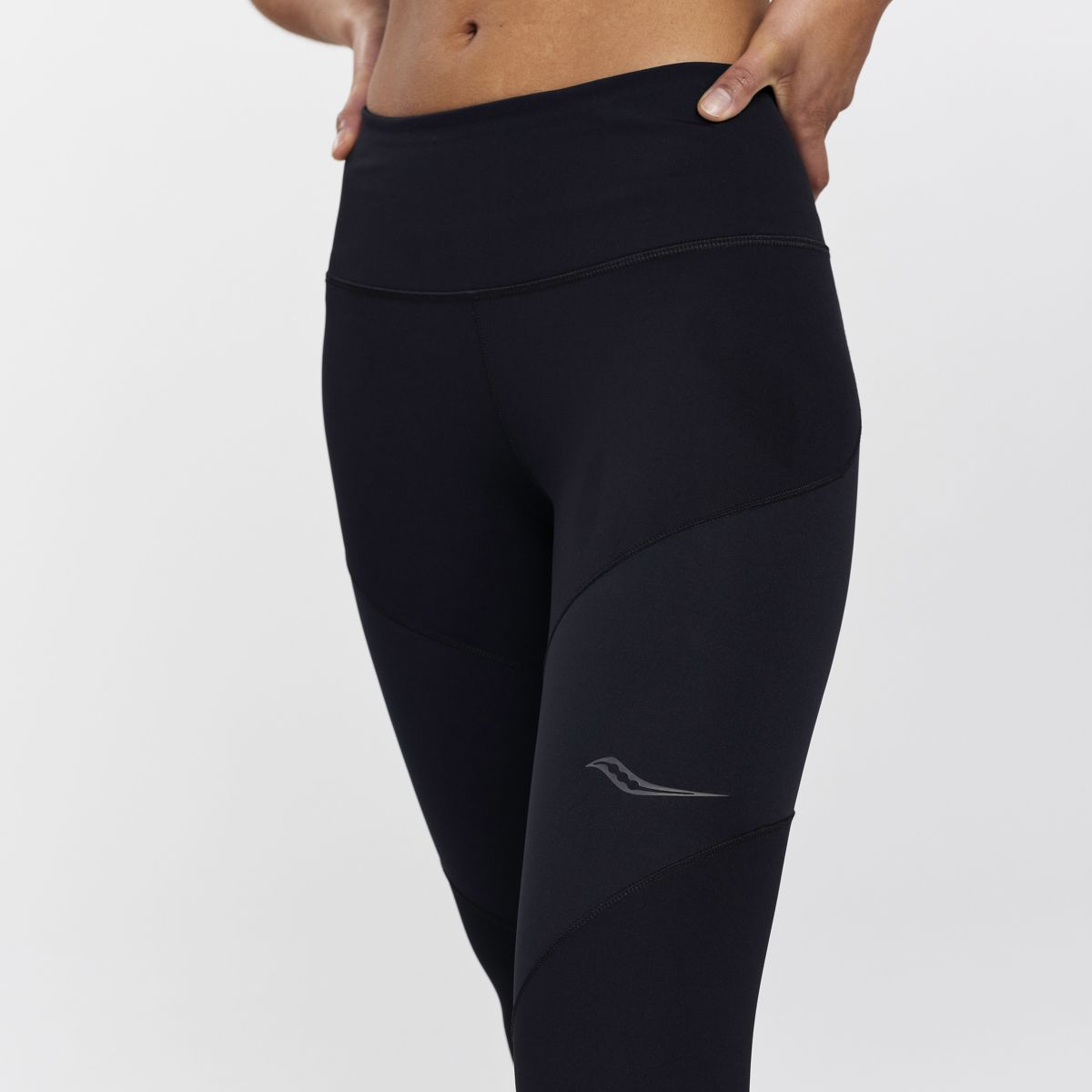 Time Trial Crop Tight, Black, dynamic 3