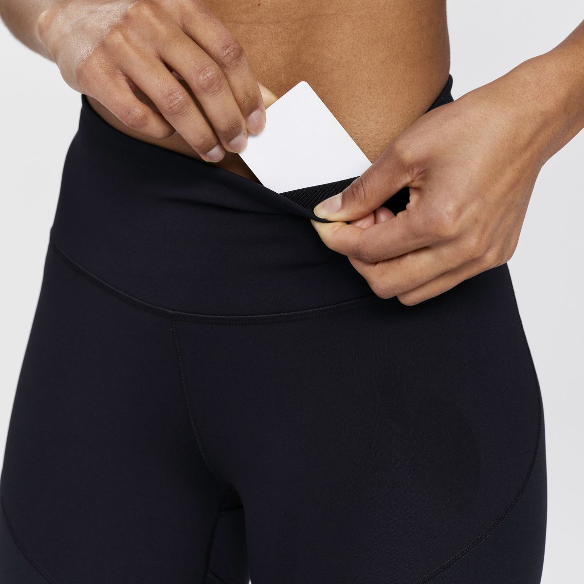 Time Trial Crop Tight, Black, dynamic 5