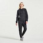 Rested Hoodie, Black Heather Graphic, dynamic 3