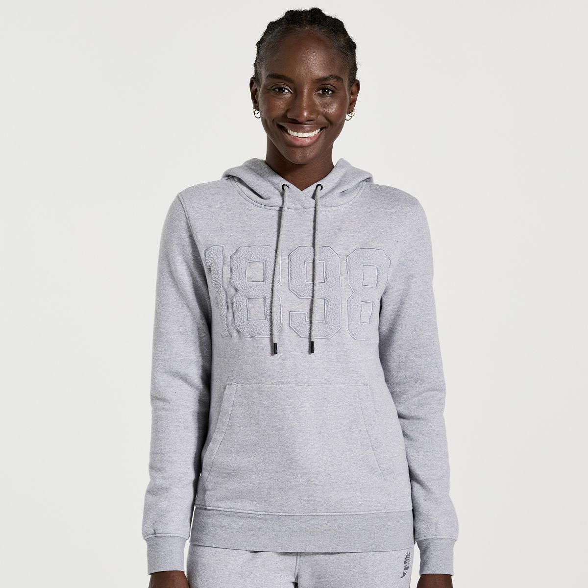 Saucony aerospacer hoodie womens on sale grey