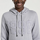Rested Hoodie, Light Grey Heather, dynamic 3