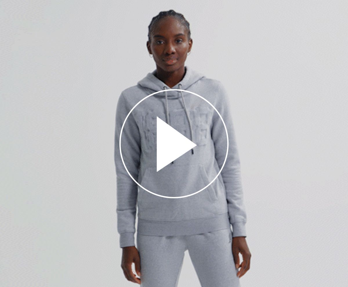 Rested Hoodie, Light Grey Heather, dynamic 6
