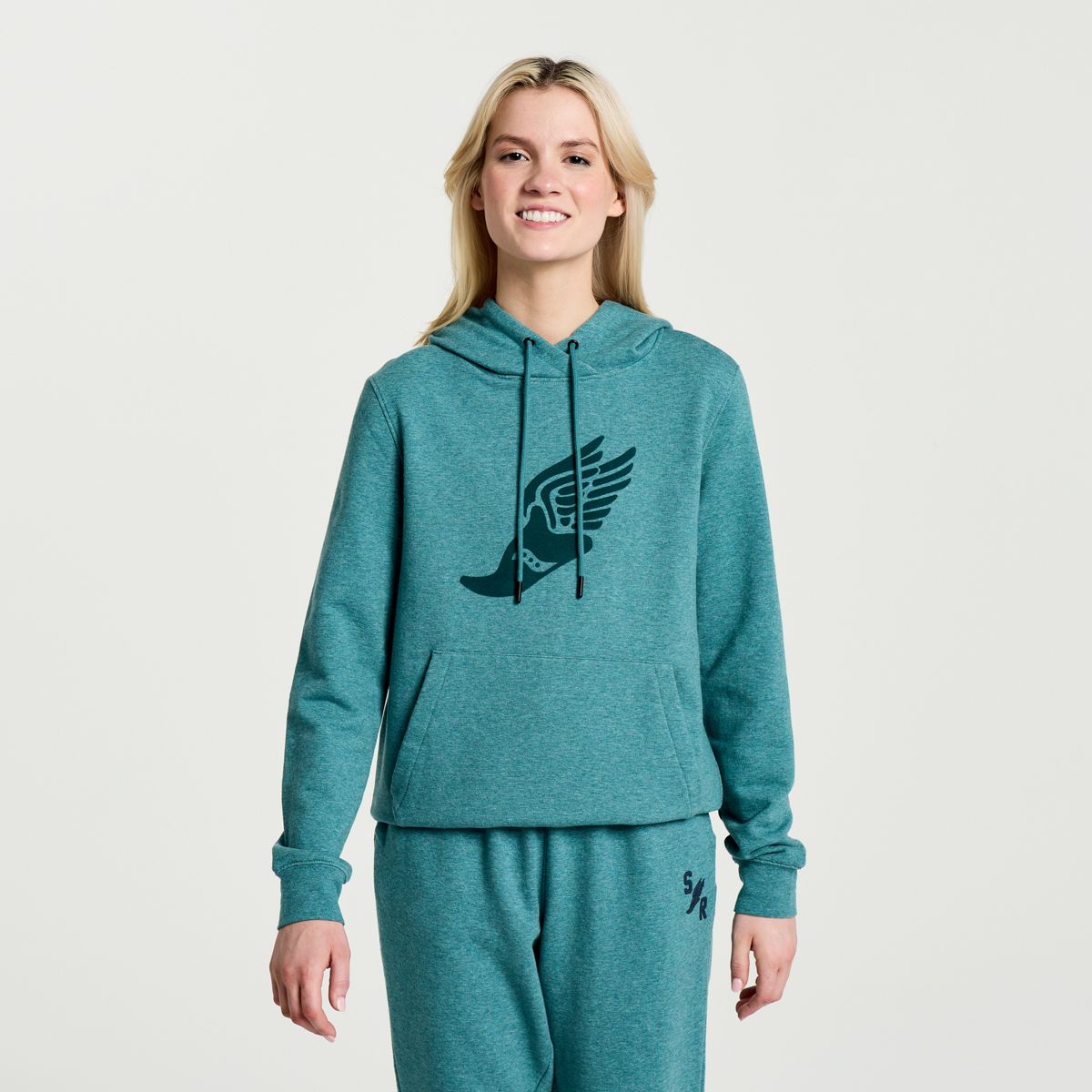 Saucony aerospacer on sale hoodie green