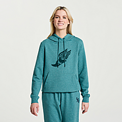 Rested Hoodie, North Atlantic Heather Graphic, dynamic