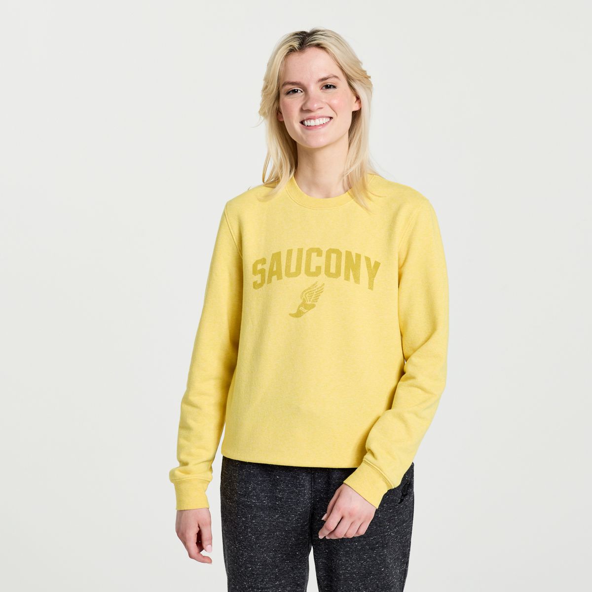 Saucony aerospacer hoodie womens on sale yellow