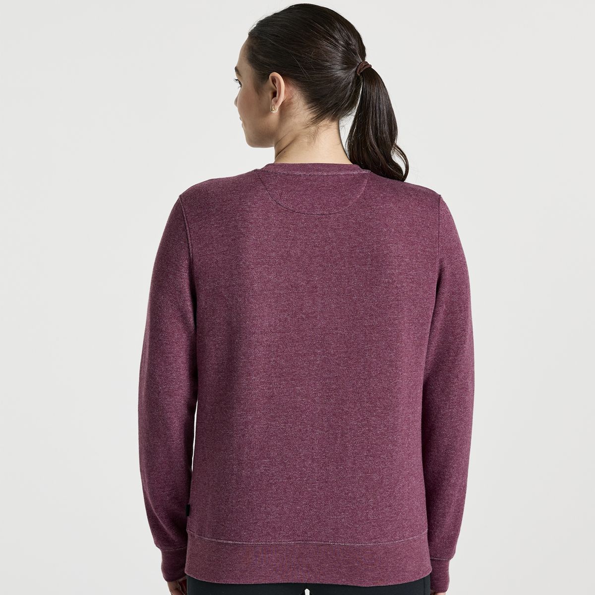 Rested Crewneck, Stone Heather, dynamic 2