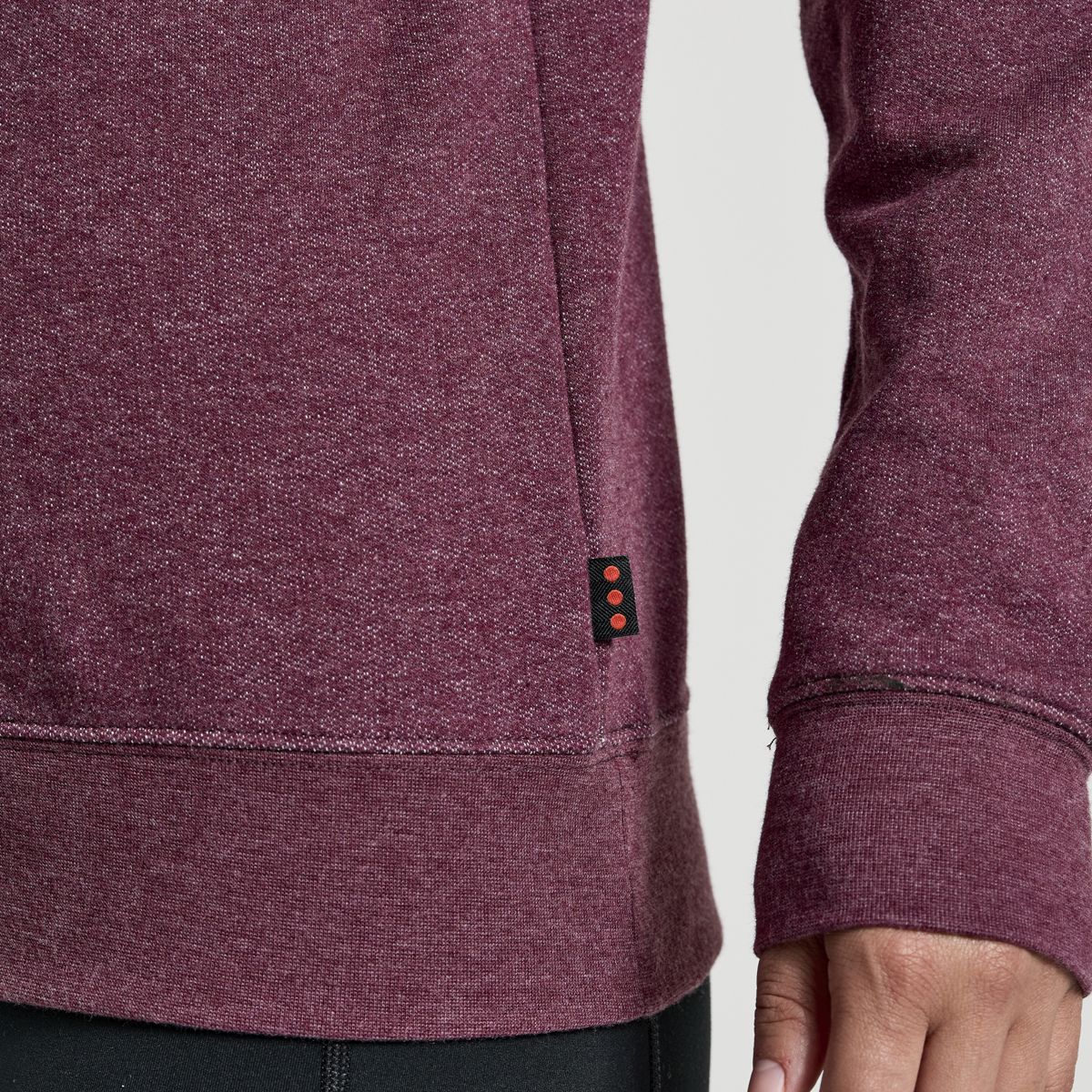 Rested Crewneck, Stone Heather, dynamic 4