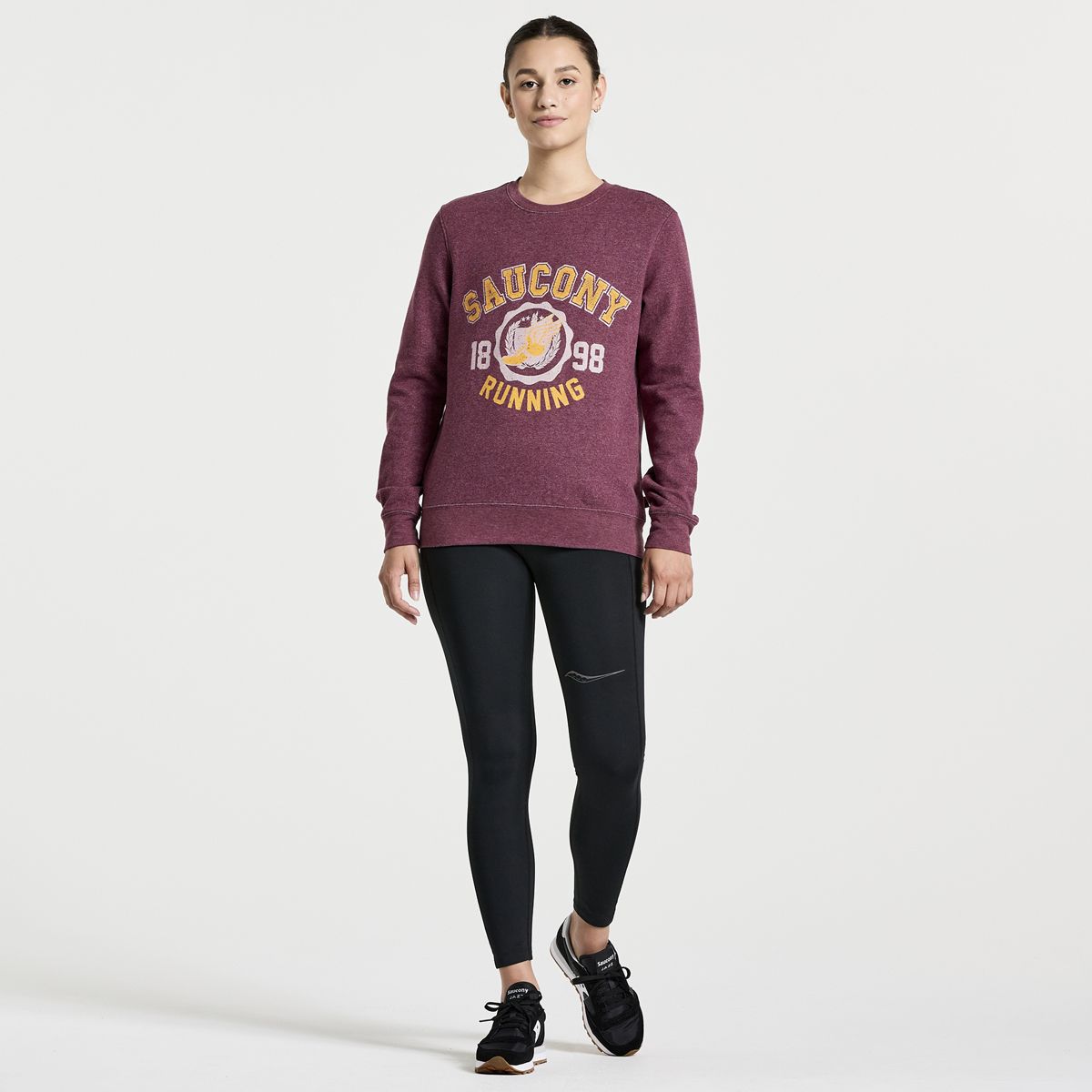 Rested Crewneck, Stone Heather, dynamic 5