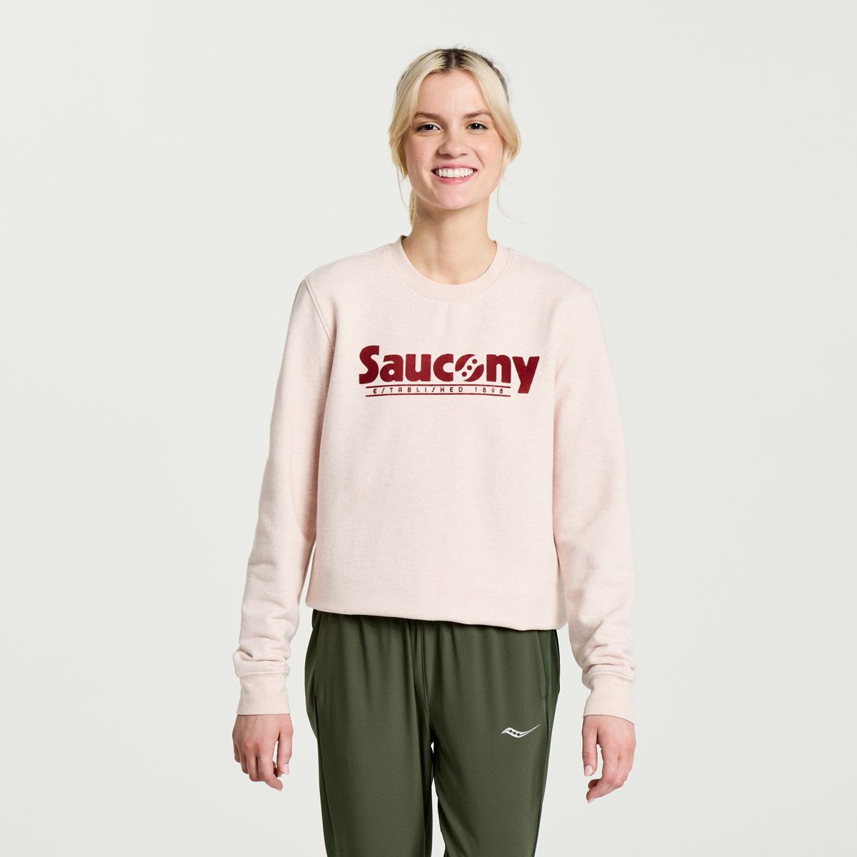 Saucony hoodie womens sale red