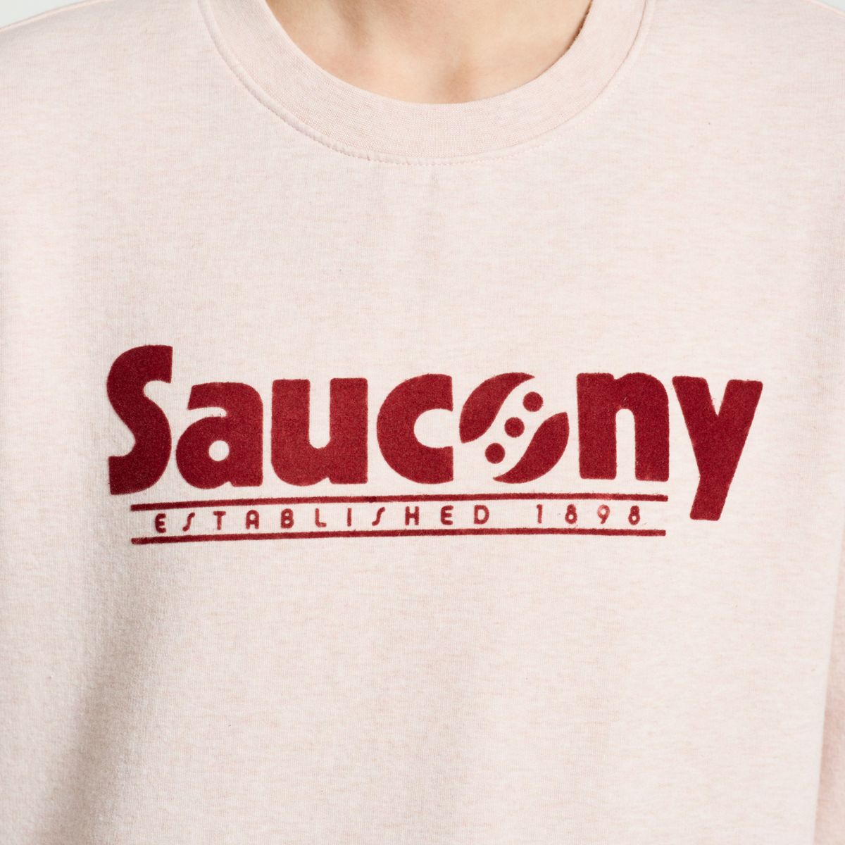 Rested Crewneck, Sepia Rose Heather Graphic, dynamic 4