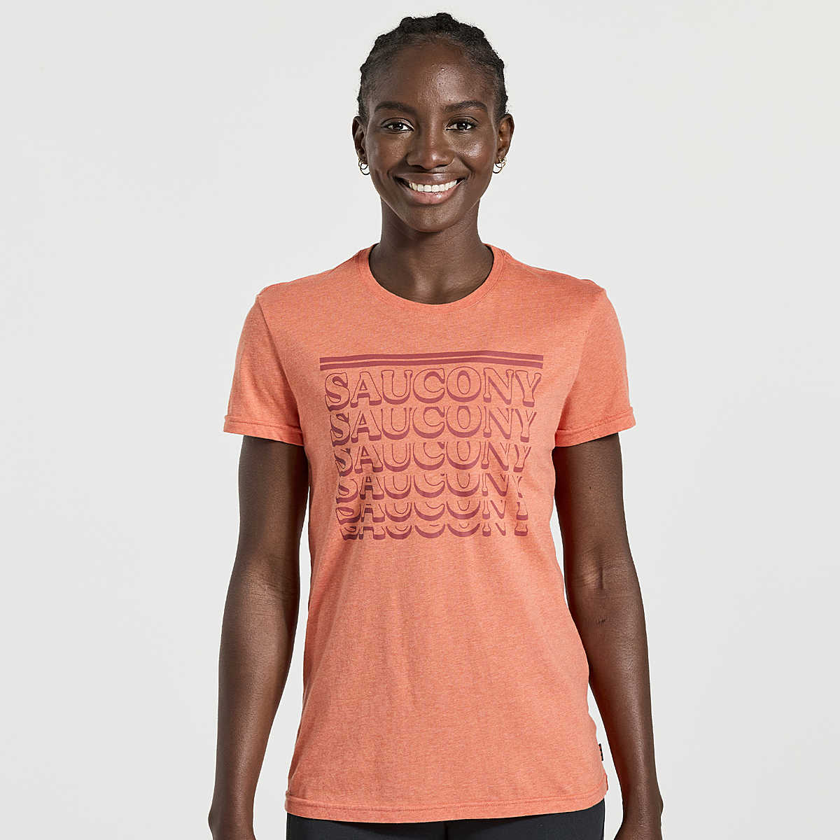 Rested T-Shirt, Ember Heather, dynamic 1