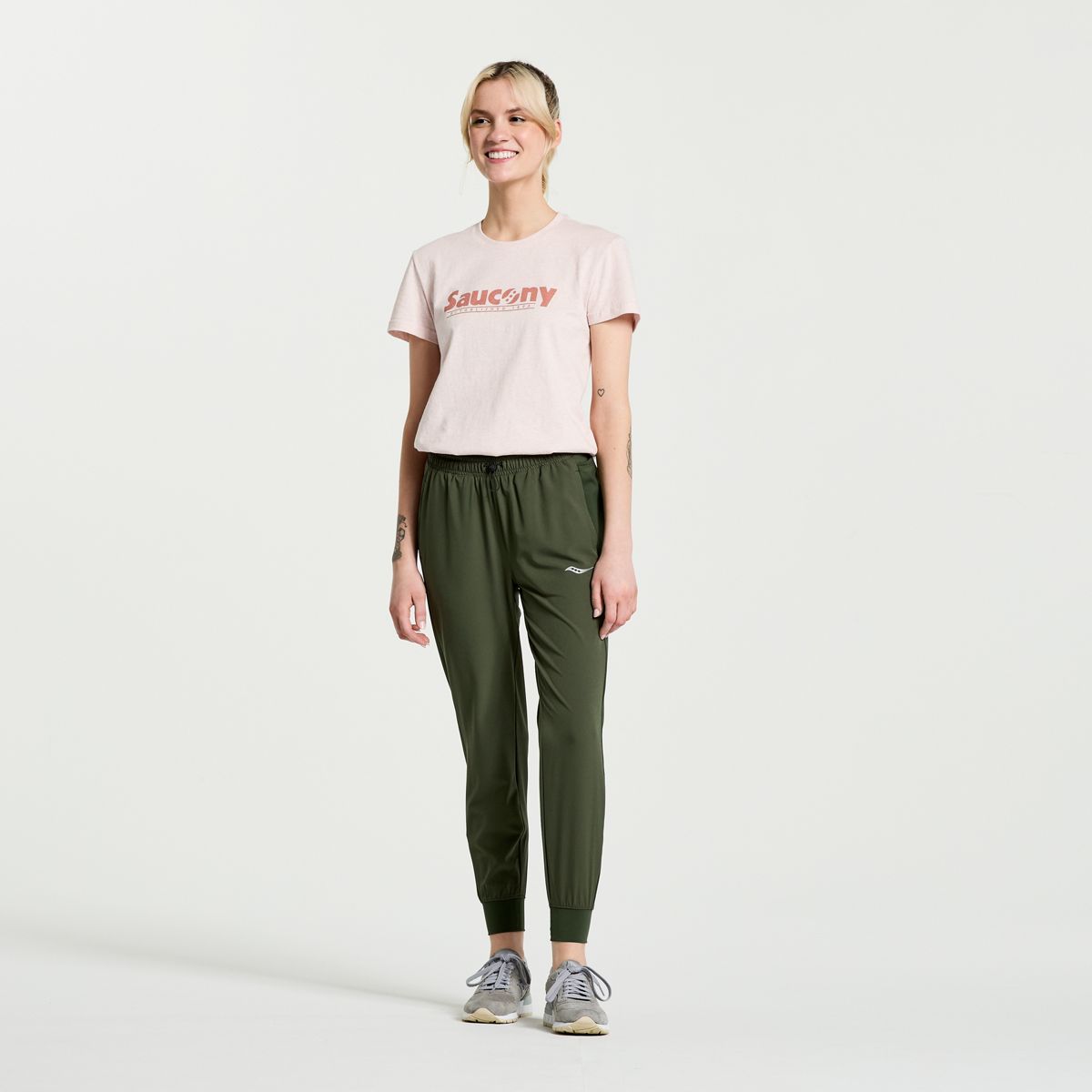 Rested T-Shirt, Sepia Rose Heather Graphic, dynamic 3