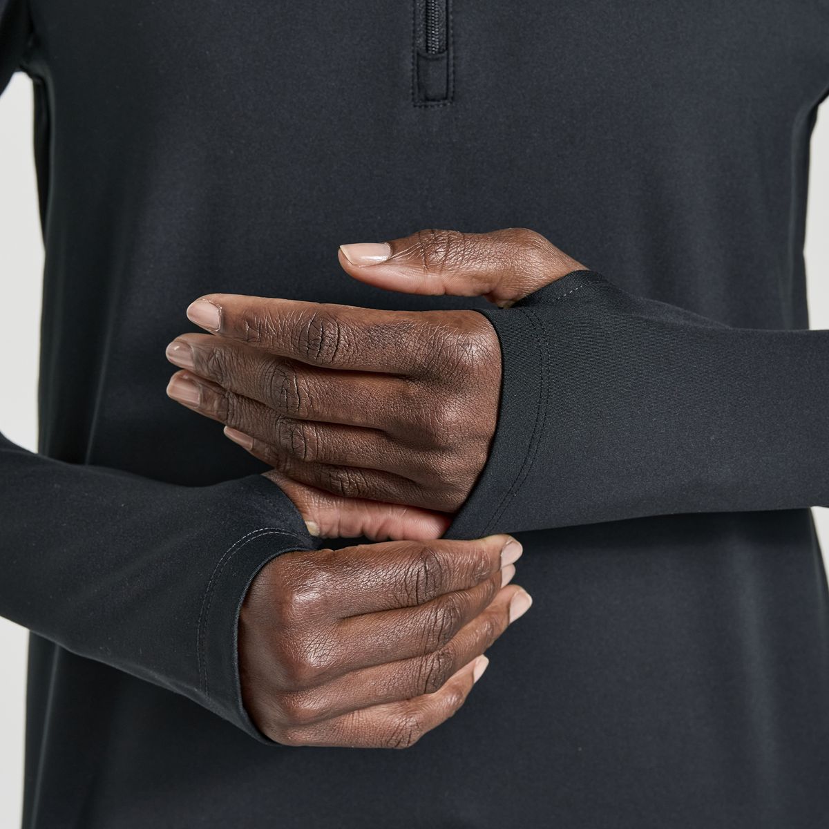 Solstice 1/4 Zip, Black, dynamic 4