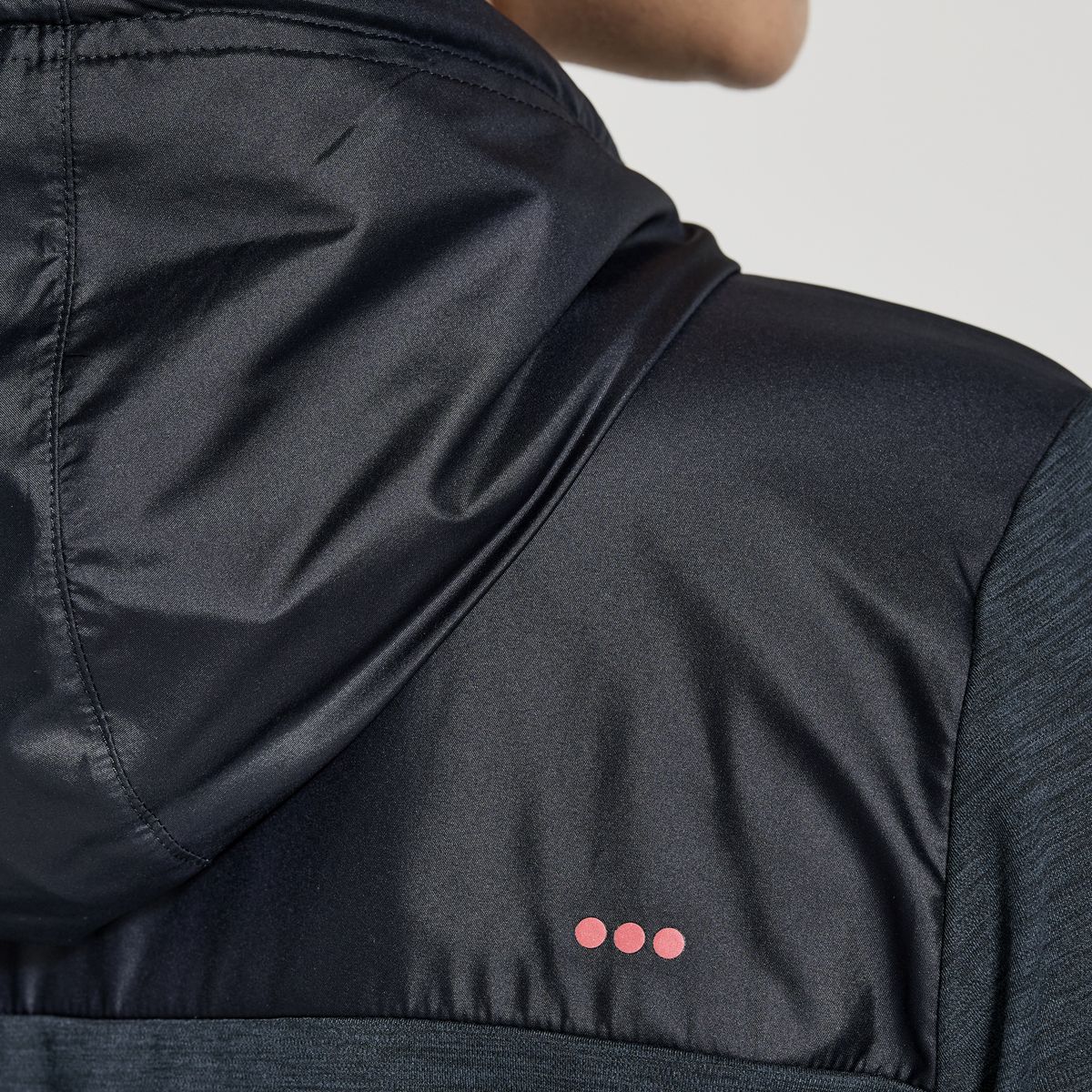 Solstice Zip Hoody, Black Heather, dynamic 5