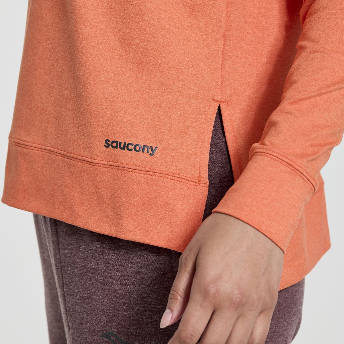 Sunday Layer Top, Ember Heather, dynamic 3