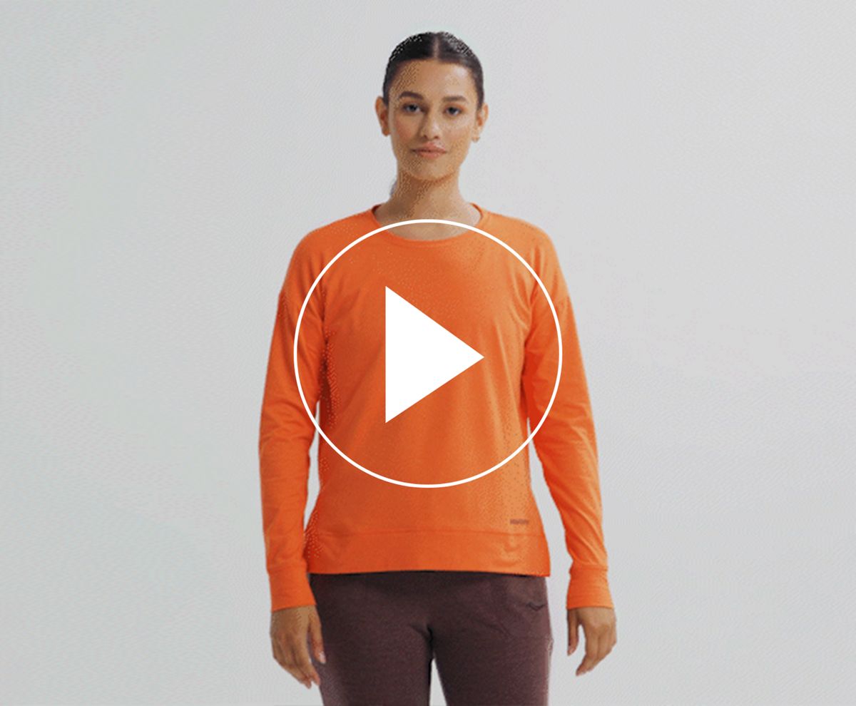 Sunday Layer Top, Ember Heather, dynamic 6