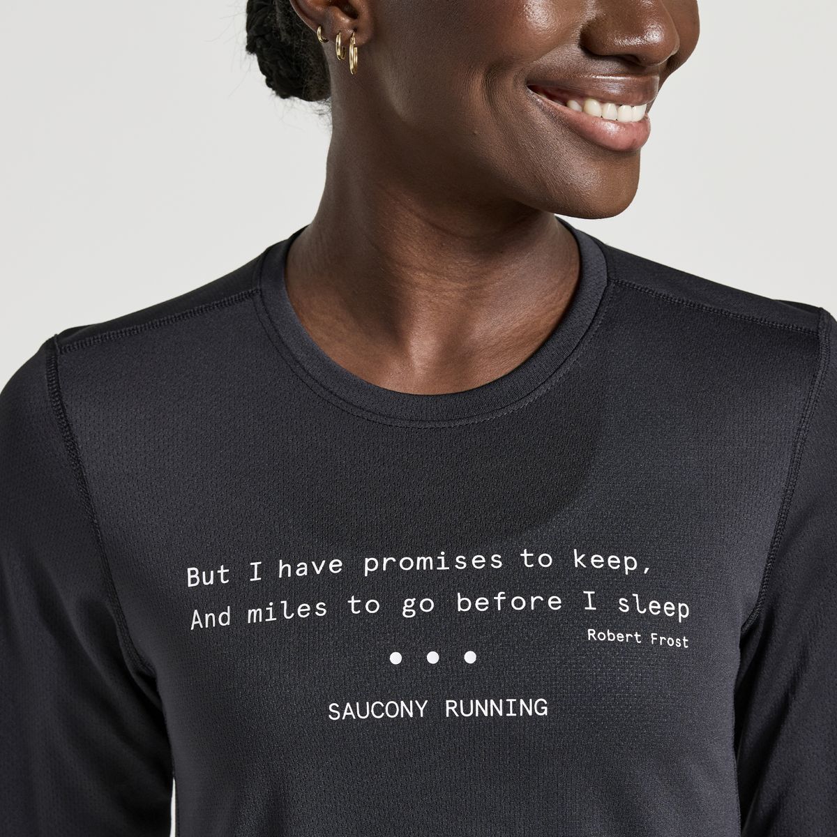 Stopwatch Graphic Long Sleeve, Black Graphic, dynamic 3