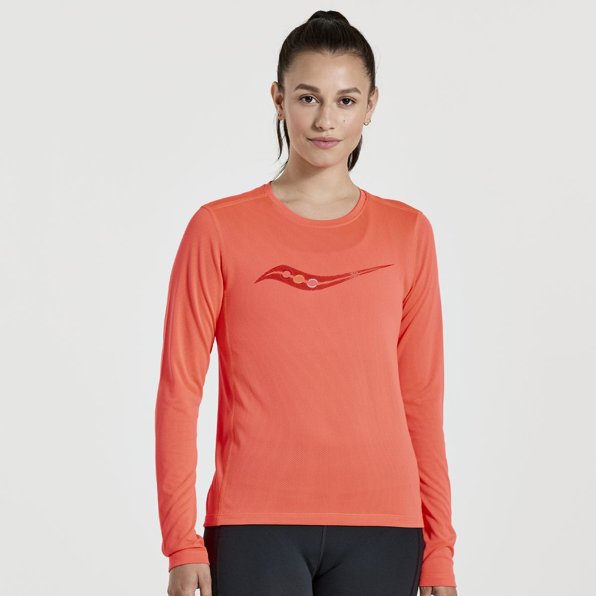 Stopwatch Graphic Long Sleeve, ViZiRed Graphic, dynamic 1