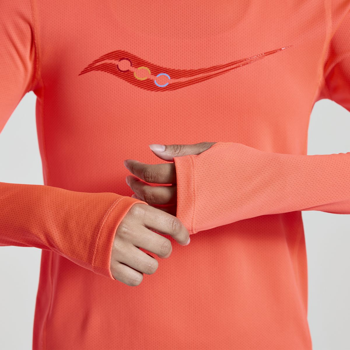 Stopwatch Graphic Long Sleeve, ViZiRed Graphic, dynamic 4