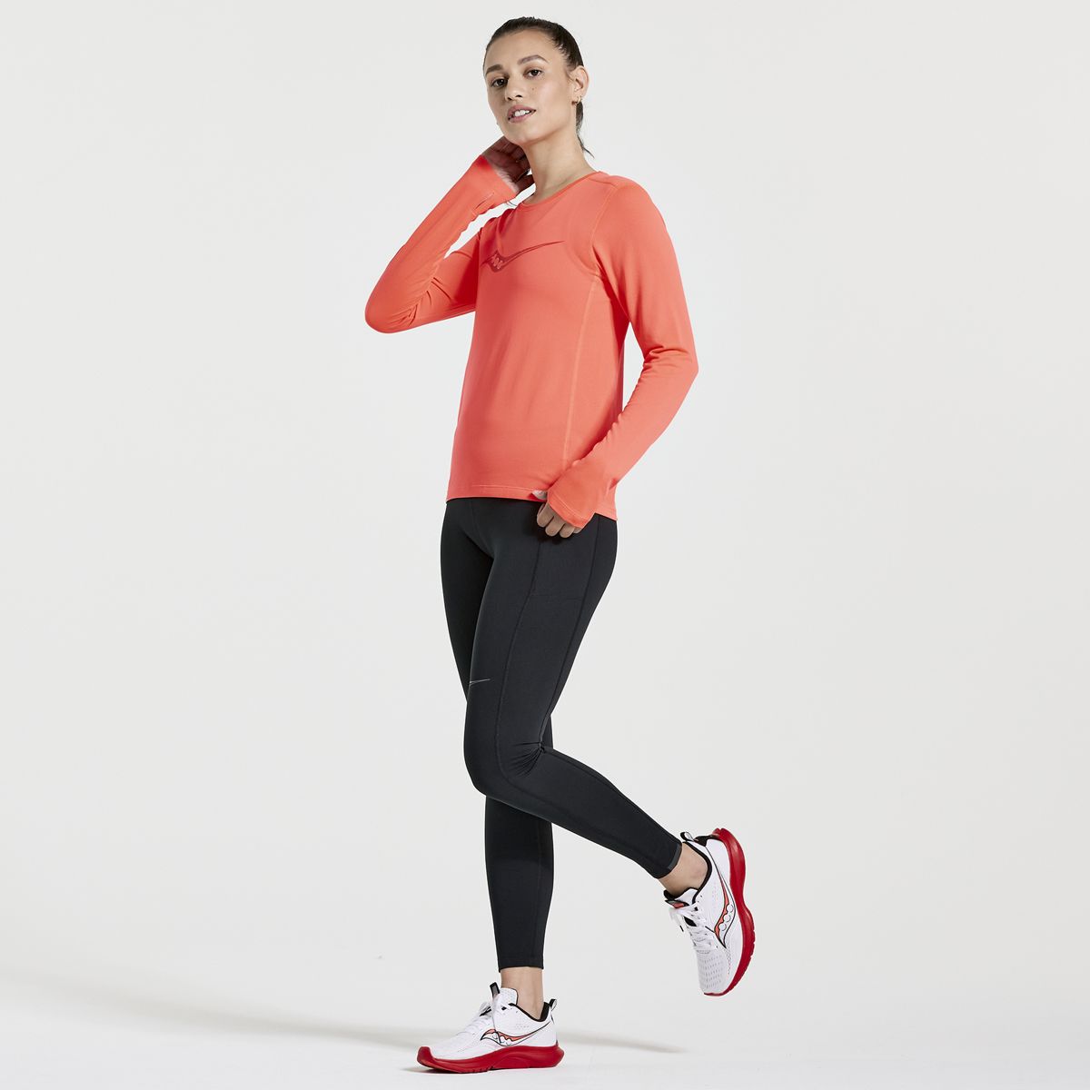 Stopwatch Graphic Long Sleeve, ViZiRed Graphic, dynamic 6