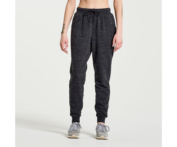 Rested Sweatpant, Black Heather Graphic, dynamic