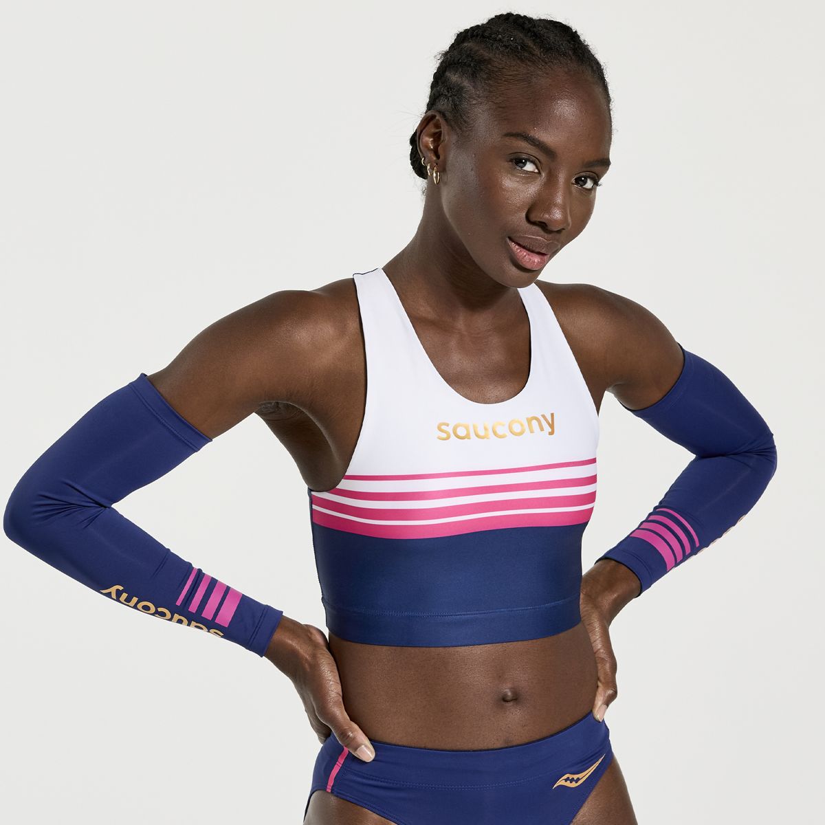 Elite Bra Top, Sodalite, dynamic