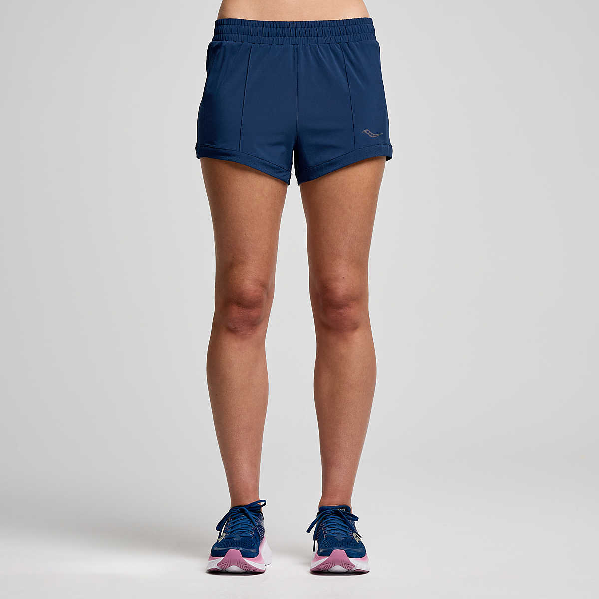 Outpace 3" Short, Navy, dynamic 1