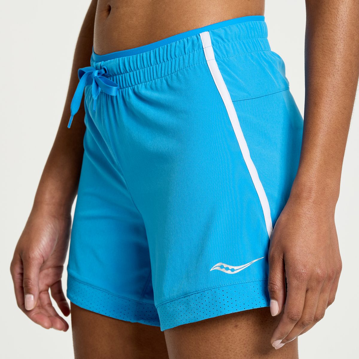 Outpace 5" Short, Azure, dynamic 8
