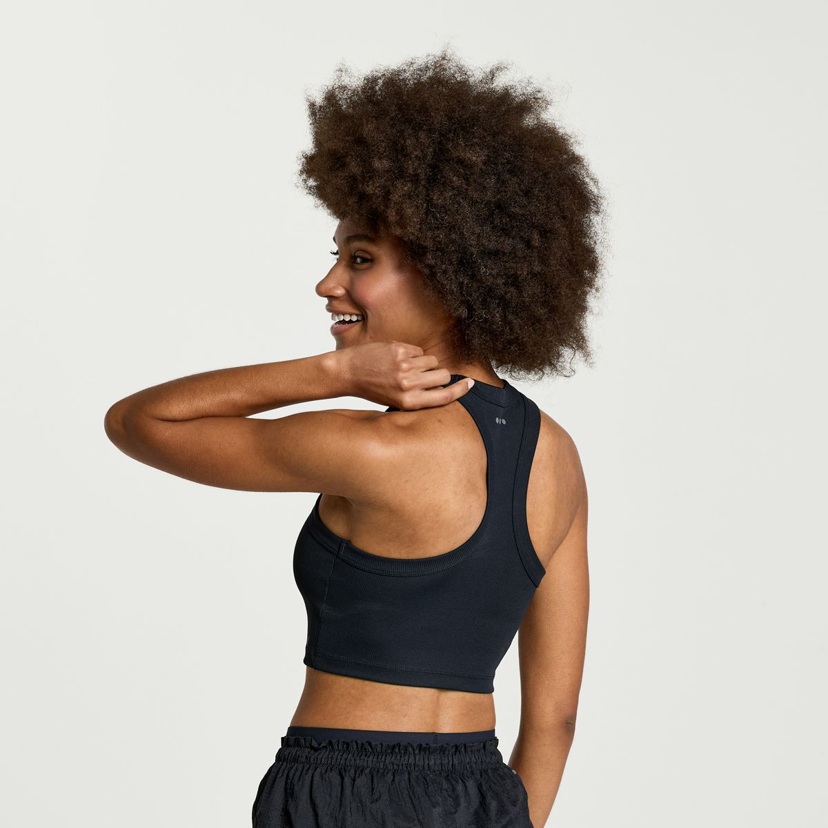 Elevate Crop Top, Black, dynamic 2