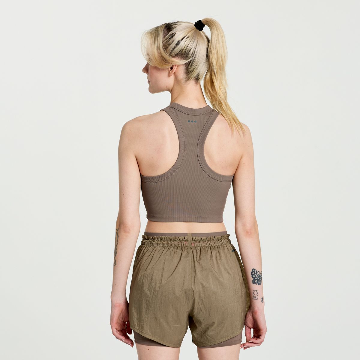 Elevate Crop Top, Umber, dynamic 2